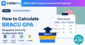 Read more about the article BRACU Grading System 2026: Grades, GPA & CGPA Guide