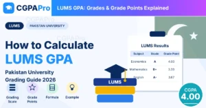 Read more about the article LUMS Grading System 2026: Grades, GPA & CGPA Guide