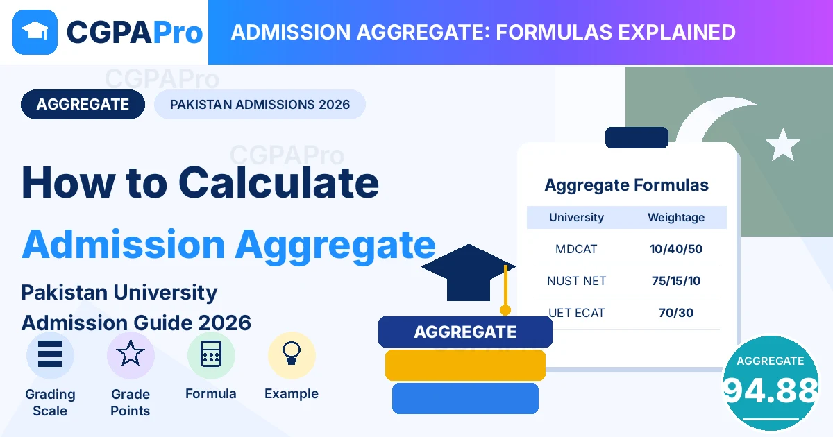 Pakistan Admission Aggregate Calculator 2026: Full Guide