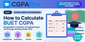 Read more about the article BUET Grading System 2026: Grades, GPA & CGPA Guide