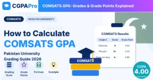 Read more about the article COMSATS Grading System 2026: Grades, GPA & CGPA Guide