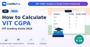 Read more about the article VIT Grading System 2026: CGPA & Relative Grading Guide